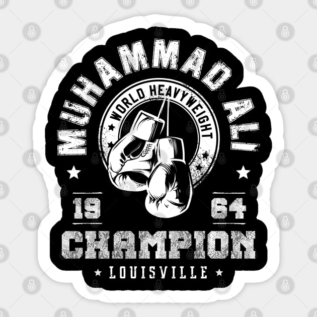 Muhammad Ali Sticker by CulturedVisuals